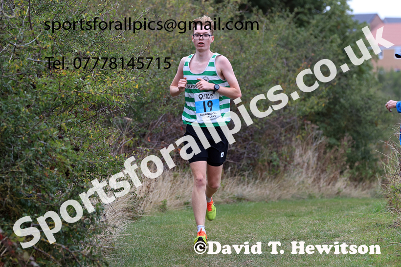 Senior Mens Relay, 2025 Farringdon Cross Country Relays, Sunderland. Photo: David T. Hewitson/Sports for All Pics